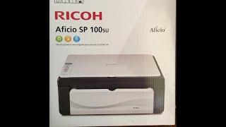 МФУ Ricoh SP 100SU не захватывает бумагу.