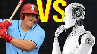 Machine Pitcher VS. Human Pitcher, Who Wins?