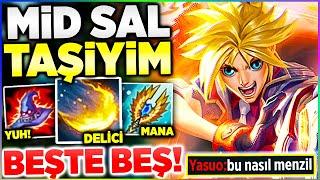 1268 AP EZREAL MID! BARON ÇALIP PENTA ATTIM ÇILDIRDILAR!! FULL AP EZREAL MID OYNANIŞ | Rasher