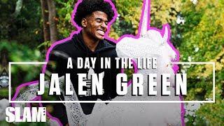 Jalen Green on HOW TO BE UNICORN FAM  | SLAM Day in the Life