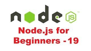 Node.js Tutorial for Beginners 19 -  Installing npm packages globally + install nodemon