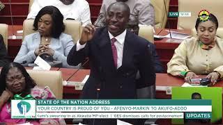 ‘We Must Recognize Akufo-Addo’s Work!’ – Afenyo-Markin Reacts to President’s Final SONA!