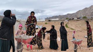 Together We Build: Grandma's Support for Afsaneh in Building Her House