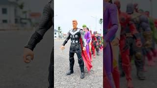 Tung Tung Tung Sahur  vs Super Heroes THE DOMINO EFFECT IS AMAZING!