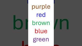 The Stroop Effect | Psychology Science Experiment