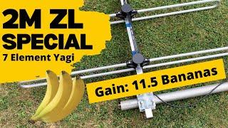 HAM Radio: 2M ZL Special 7 Element YAGI build, (Kitchen Projects)