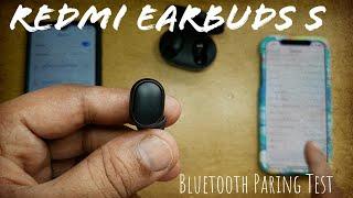 Redmi Earbuds S - Bluetooth Paring Test