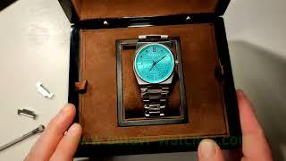 Batavi Architect Watch in Turquoise Blue Unboxing