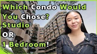 Two Condos UNDER $260 USD/Month! Which would you Chose? Take Thailand Condo TOUR and let us know!