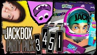 СТРИМ Jackbox Party Pack 1,3,4,5: Смехлыст, Смертельная вечеринка, Раздели Комнату, Творим патенты!