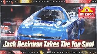 Jack Beckman takes the top spot in Richmond