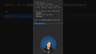 New Iterator Functions in TypeScript 5.6 Are Amazing: Now Even Better than Arrays! #typescript