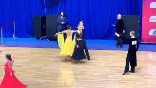 Вячеслав Скопец и Ангелина Ткаченко Первенство РБ Юниоры 2 С класс Slow Waltz