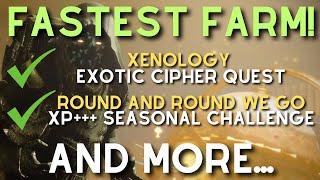 FASTEST Way to Complete Xur's Xenology Quest & Round and Round We Go Seasonal Challenge (+More!)