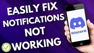 How To Fix Discord Notifications Not Working Problem (iPhone Tested 2023)