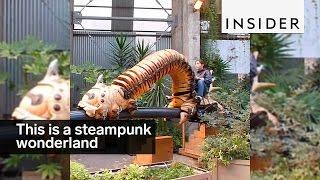 This park is a steampunk wonderland