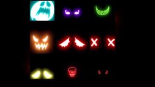 Neon wings, demon face, monster face effects and more....