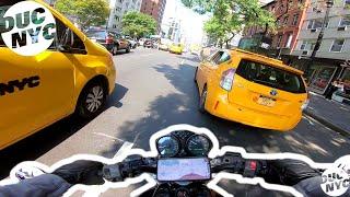 SPLIT BATTLE of Manhattan - WHY so THICC bro?? Ducati NYC Vlog v1739