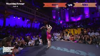 Boubou vs Yoon Ji TOP 6 Waacking Forever | Summer Dance Forever 2024