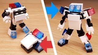 [LEGO Mini Robot Tutorial] Полицейский комбинатор-трансформер