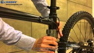 【Changebike】Mountain folding bike - Unfolding demonstration