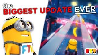 the BIGGEST UPDATE in Minion Rush History