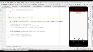 Add Badge Count in Bottom Navigation View using Android Studio + Kotlin in 6 minutes