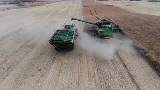 So Satisfying JOHN DEERE S780 X3 Harvest 2019 (straight cutting canola)