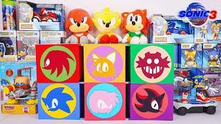 Sonic The Hedgehog Toys Boxes Unboxing ASMR | Sonic, Tails, Knuckles, Amy Rose, Shadow