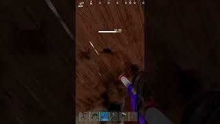 Water Gun Saves My Rust Base?!  #Shorts
