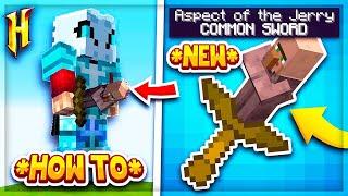 Hypixel Skyblock : HOW TO GET THE *NEW* ASPECT OF THE JERRY! | Minecraft Skyblock (74)