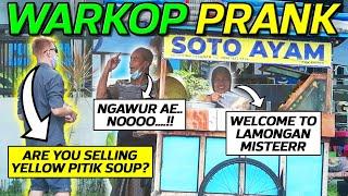 PRANK PAKAI BAHASA INGGRIS DI WARUNG KOPI 6 !!