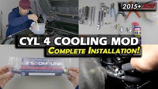 Subaru STI Cylinder 4 Reverse Cooling Mod  | COMPLETE & DETAILED  INSTALLATION |