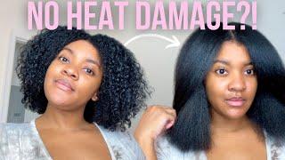 How to Dry and Stretch Natural Hair FAST! | RevAir Hair Dryer Tutorial