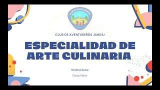 Especialidad de arte culinaria