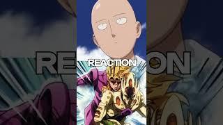 Giorno Giovanna (GER) vs Saitama #nibovid #edit #jojo #giornogiovanna #saitama #versus #shorts