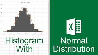 Excel Histogram with Normal Distribution Curve