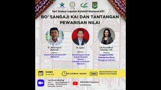 FGD IKON #17 | Bo' Sangaji Kai dan Tantangan Pewarisan Nilai