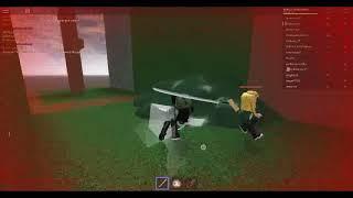 Tryng Get Swords in Be a Parkour Ninja