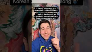 Controversial Eurovision Opinion #eurovision2025 #eurovisionsongcontest #eurovision #esc2025
