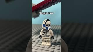 When no main characters board your gunship #clonewars #real #lego #stopmotion