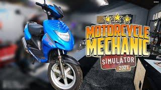 Motorcycle Mechanic Simulator 2021 - 1 час в гараже механика мотоциклов