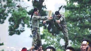 ROK Ministry Of National Defense - Army Special Warfare Force Extreme Taekwondo Highlights [1080p]