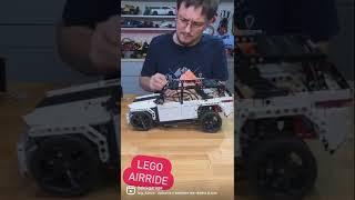 Поставил пневмо подвеску в LEGO Technic  Range Rover и устал качать