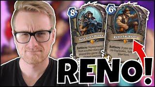 TESS on COMMAND? Reno QUEST ROGUE has INSANE VALUE! | Scholomance Academy | Wild Hearthstone