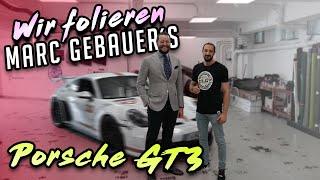 Enjoy Fahrzeugfolierung | Wir folieren Marc Gebauer´s Porsche 992 GT3!