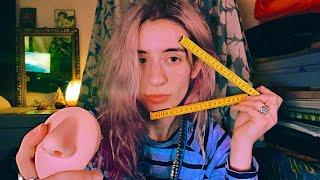 ASMR totally chaotic face measure ️ // random unpredictable  NONSENSICAL