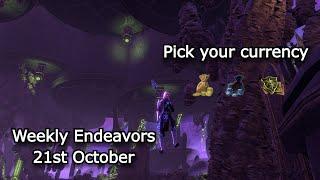 Weekly Endeavors Walkthrough - ESO (21st October) / Pick your currency