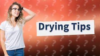 Will really wet clothes dry in dryer?