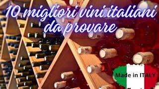 10 migliori vini italiani da provare